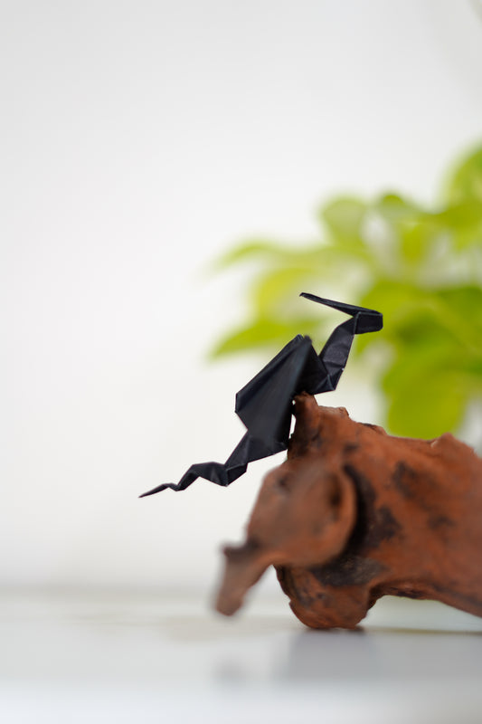 The Dragon Within - Origami Wall Art