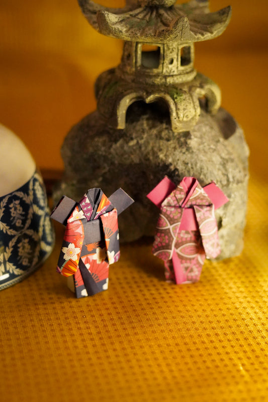 Kimono Sunshine - Origami Wall Art