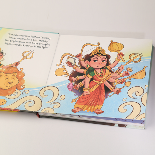 Children's Book : Durga Ma The Lion Queen