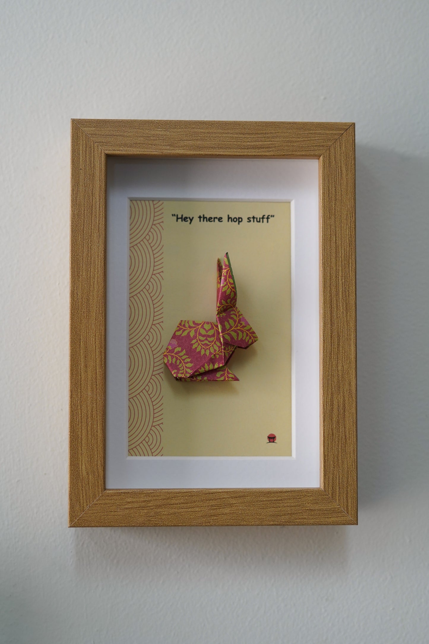 Bunny Bliss - Origami Wall Art
