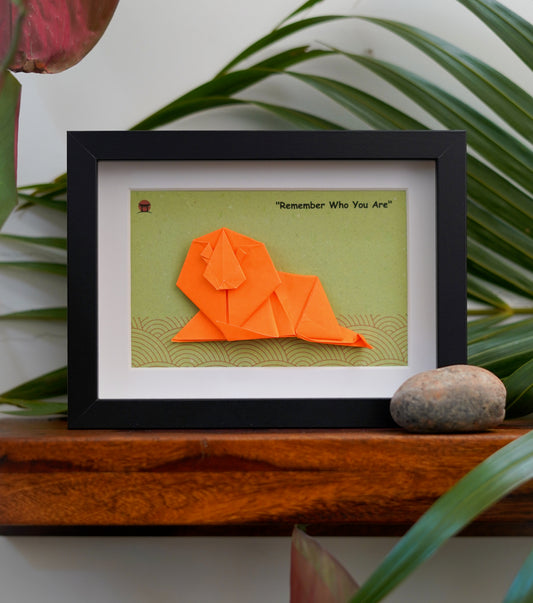 Lion's Pride - Origami Wall Art