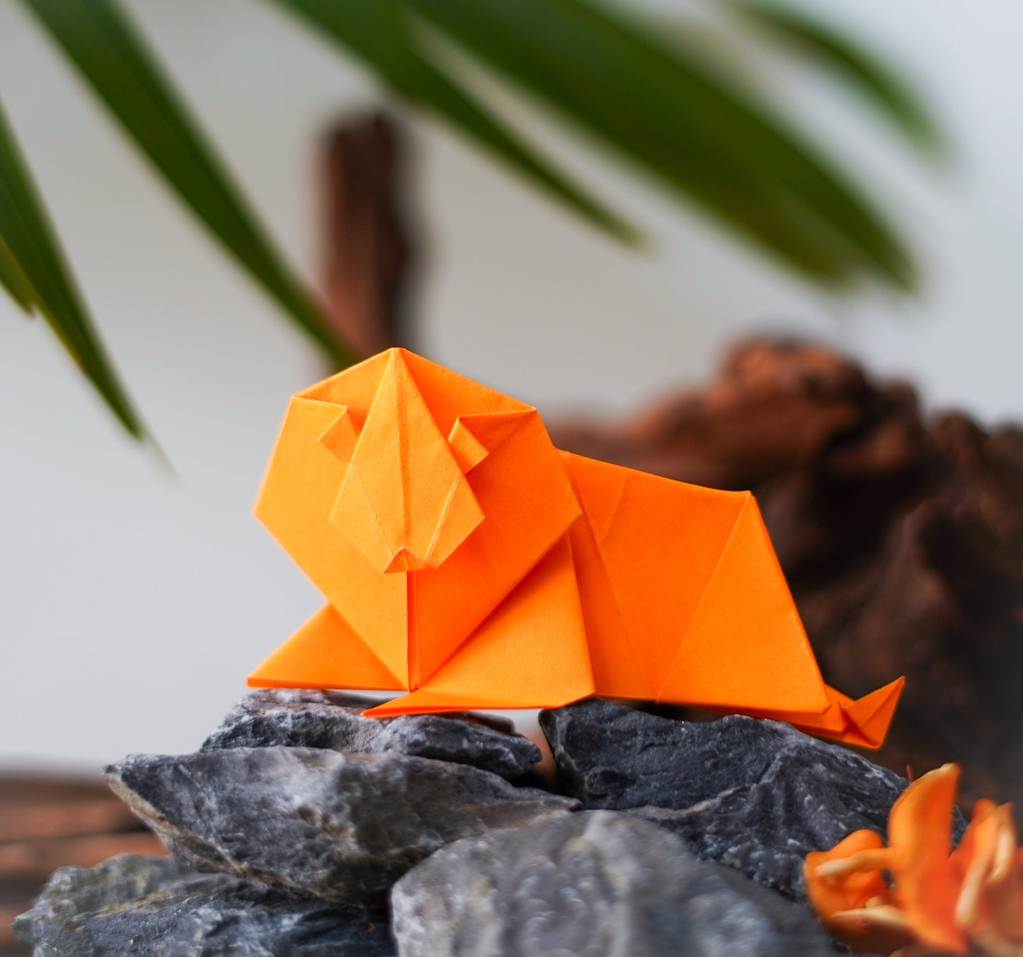 Lion's Pride - Origami Wall Art