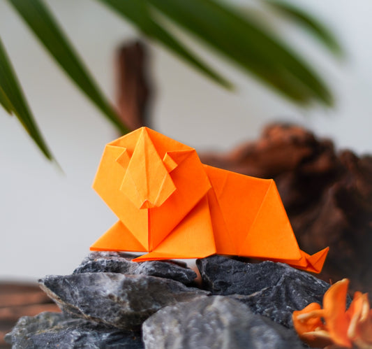 Lion's Pride - Origami Wall Art
