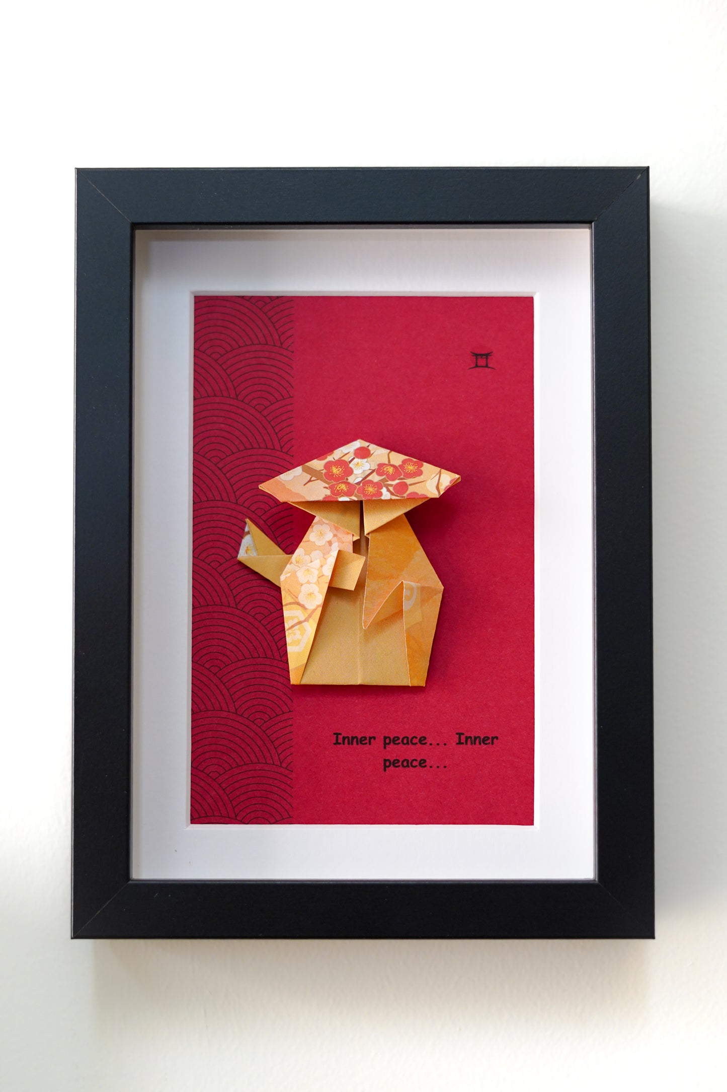 Inner Peace - Origami Wall Art