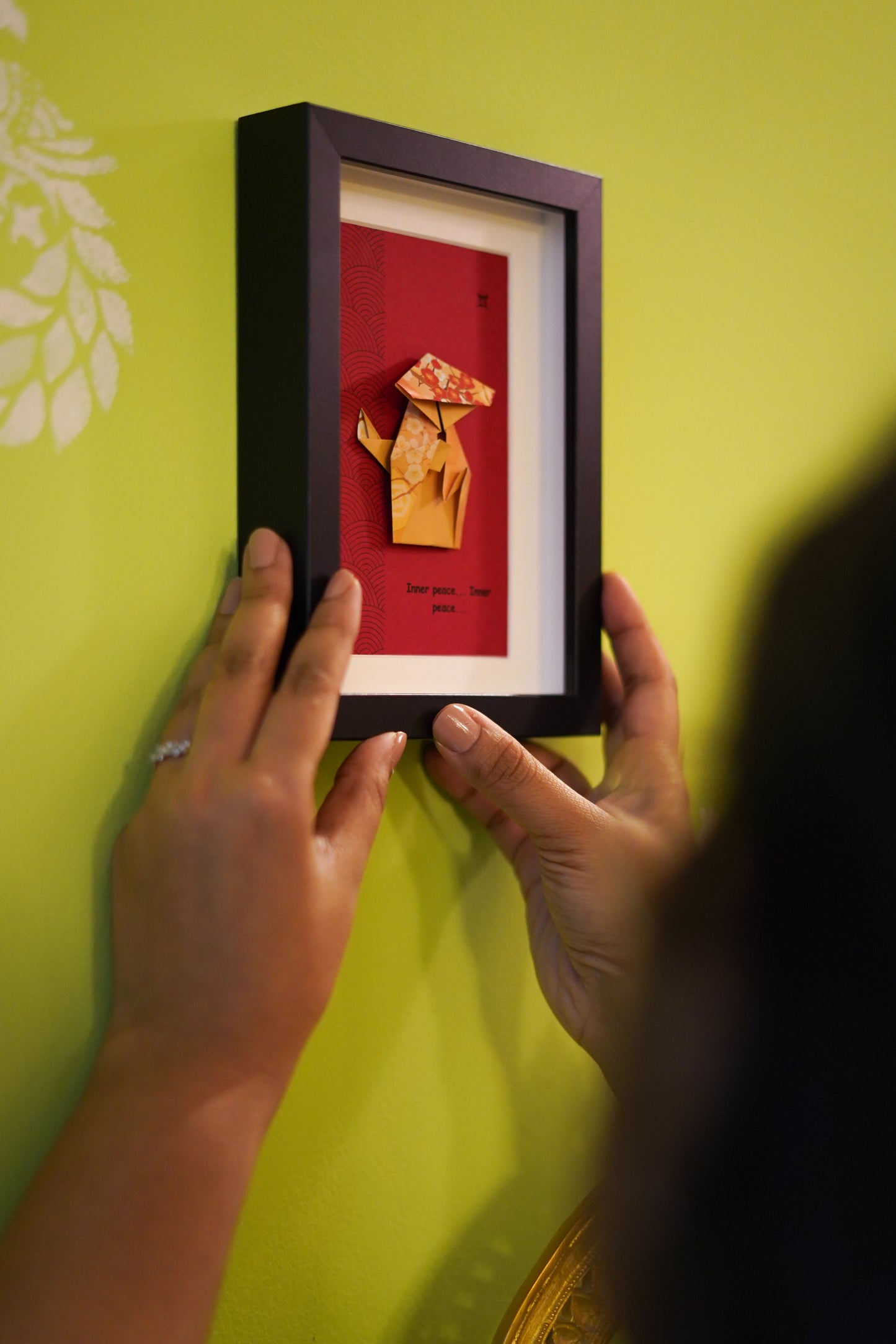 Inner Peace - Origami Wall Art