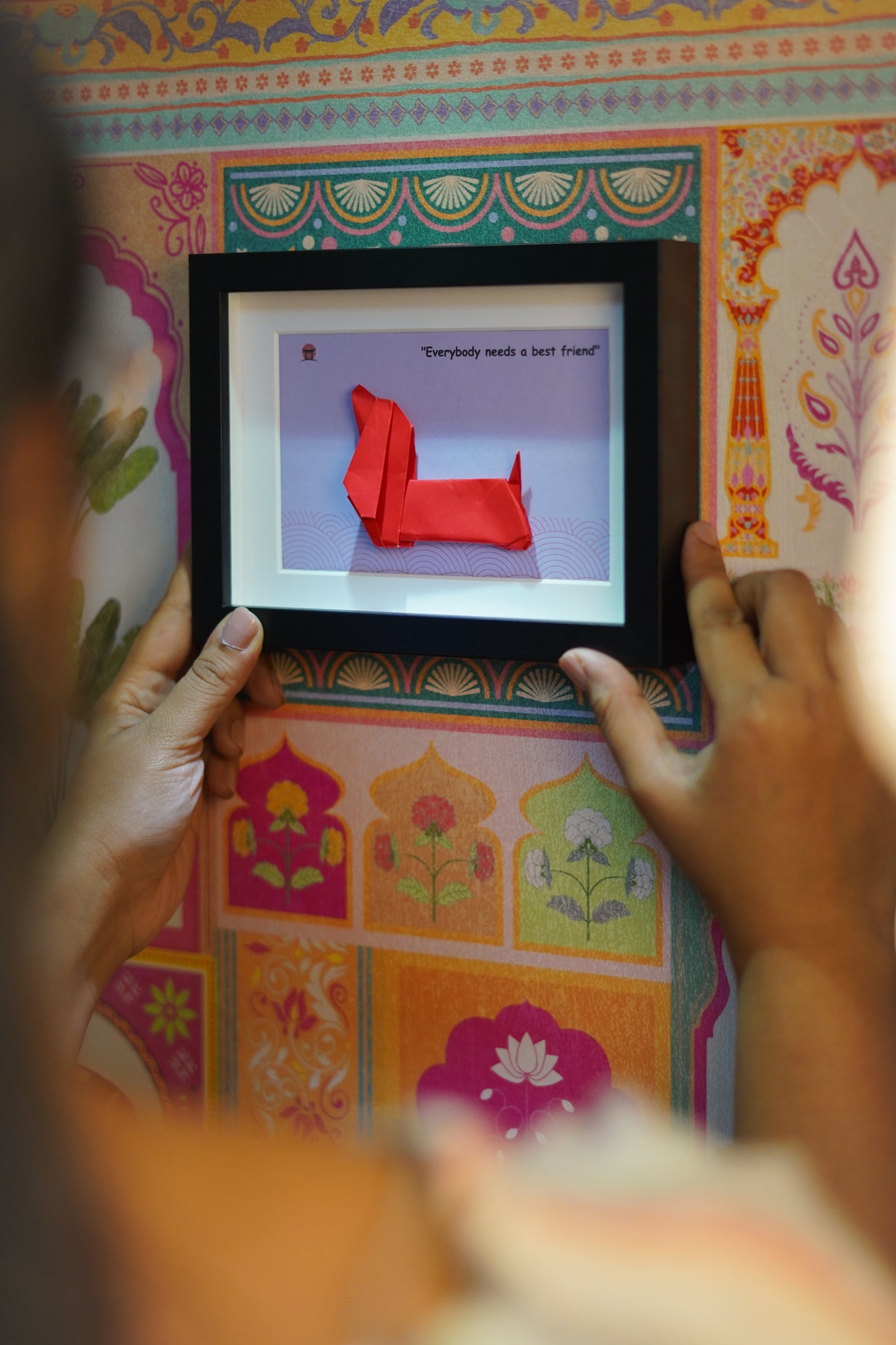 Friends Forever ! – Origami Wall Art